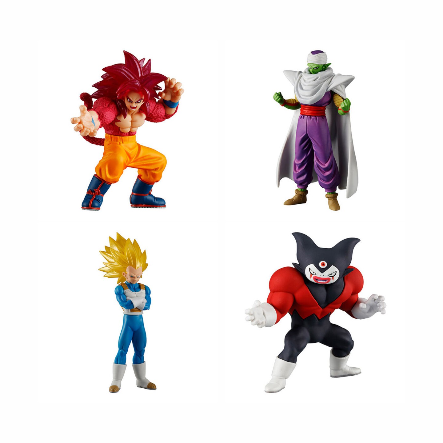 Vintage Collectible Figurines - バンダイドラゴンボール DAIMA 超サイヤ人悟空ベジータピッコロゴマガシャポンカプセル玩具モデルギフトフィギュア収集装飾品