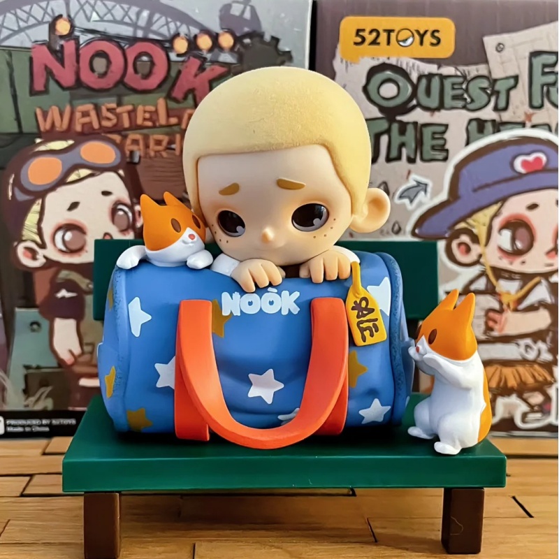 Vintage Collectibles Store - 52toys ヌックインヴィンテージストアシリーズミステリーブラインドボックスコレクタブルアクションフィギュアデスクトップオーナメントおもちゃギフトアニメ愛好家のためのおもちゃギフト