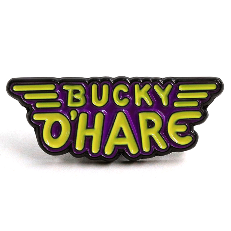 Vintage Collectible Show - バッキー・オヘア-TV番組ロゴバッジクラシックレトロゲームエナメルピン90年代ヴィンテージゲーム周辺機器ゲーマーギフト収集お土産