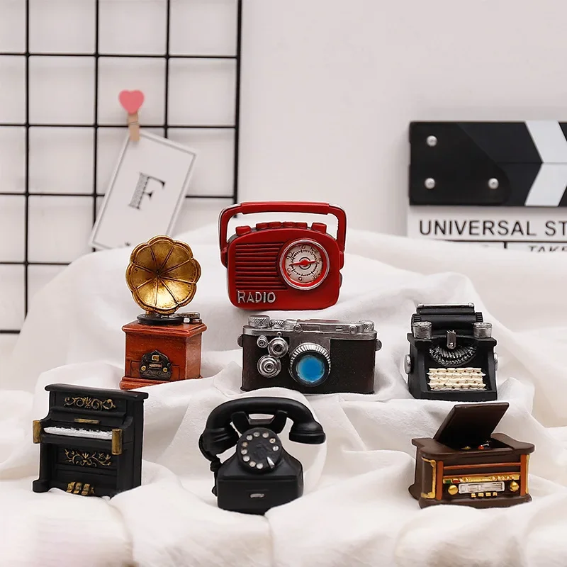 ヴィンテージミニカメラ装飾デスクトップ写真撮影プロップミニチ - Collectible Vintage Cameras のレビューと価格