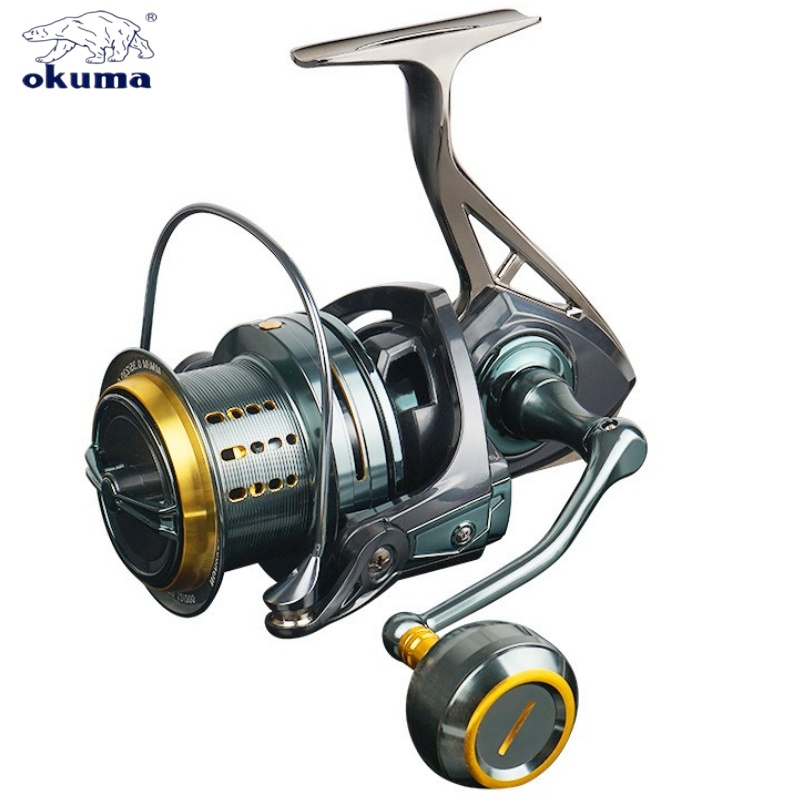 オクマプレミアム大型スピニングリール海釣りリール、40KGブ - Developing Tank Reel のレビューと価格