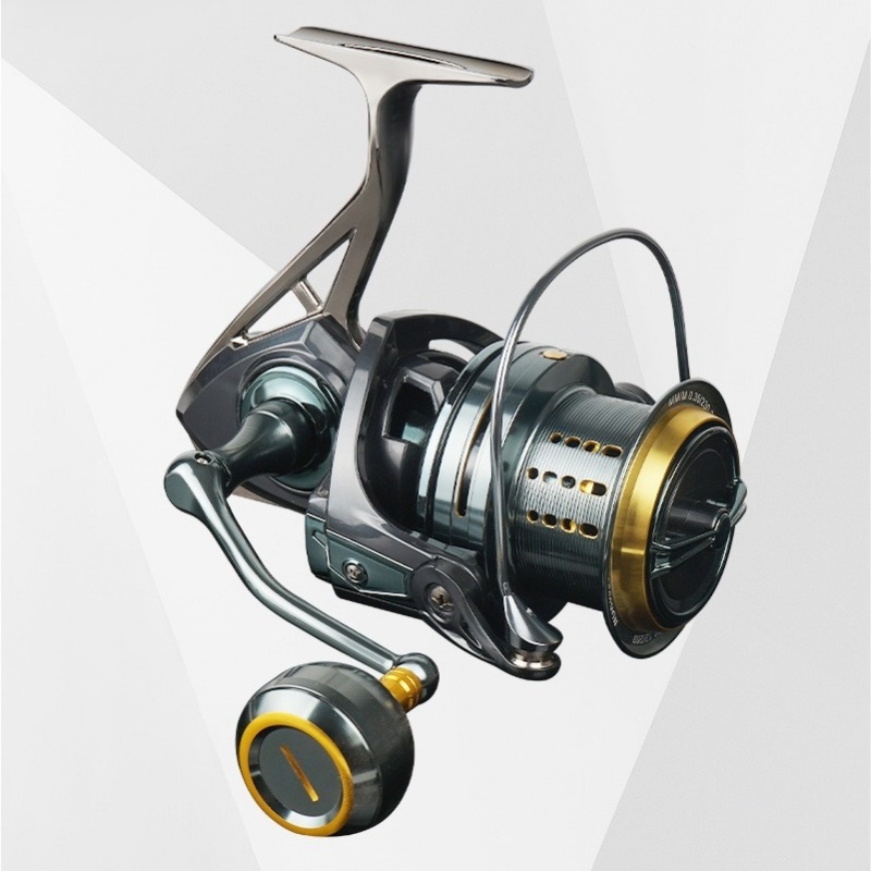 オクマプレミアム大型スピニングリール海釣りリール、40KGブ - Developing Tank Reel のレビューと価格