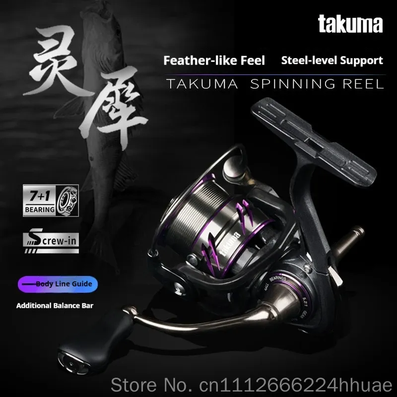 タクマ-リンシー3000s軽量スピニングリール、金属製ワイヤ - Developing Tank Reel のレビューと価格