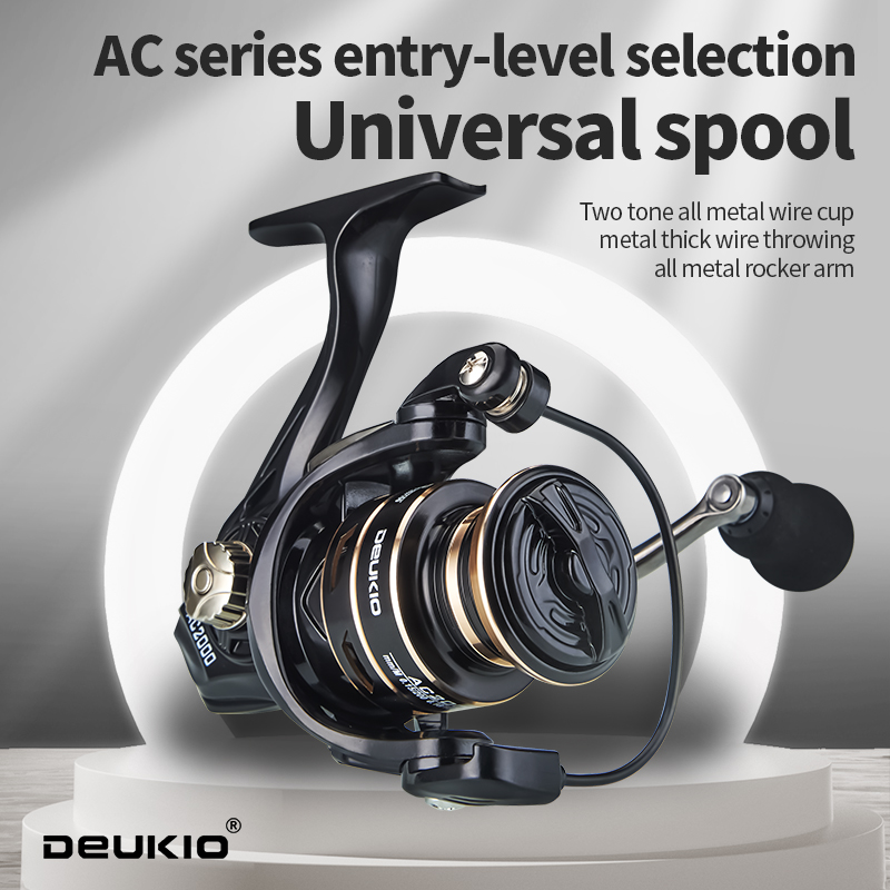 Deukio-金属スプールハンドル付きスピニングリール,フィ - Developing Tank Reel のレビューと価格