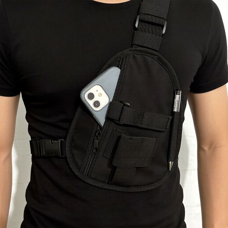 多機能チェストベルトトランシーバーチェストバッグ - トラン - Cassette Walkman Belt のレビューと価格