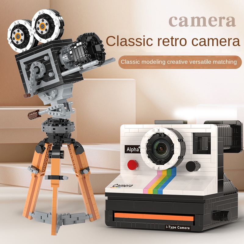 802 個ミニビルディングブロックヴィンテージモデルポラロイ - Collectible Vintage Cameras のレビューと価格