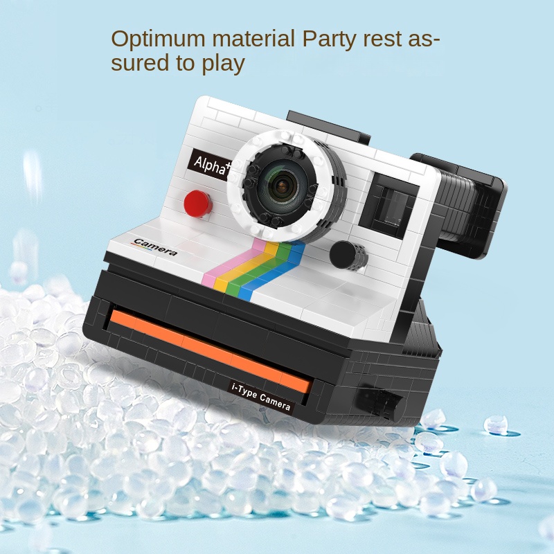 802 個ミニビルディングブロックヴィンテージモデルポラロイ - Collectible Vintage Cameras のレビューと価格